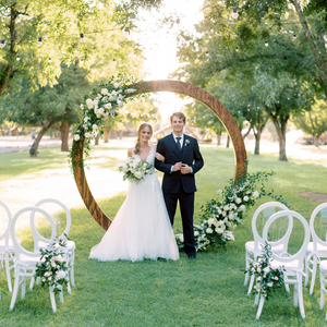 Modern White Wedding at The Farm