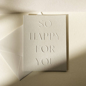 So Happy For You No. 10: Single Card / Citrus